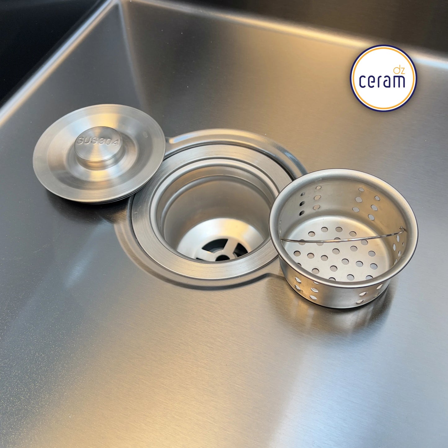 Mécanisme Cuivre --SWISS INOX -- 82x45cm NOIRE