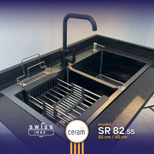 EVIER SWISS INOX 304SR N+