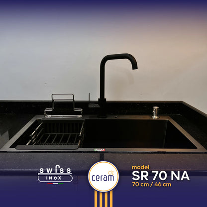 EVIER SWISS INOX SR 70 N+ nano