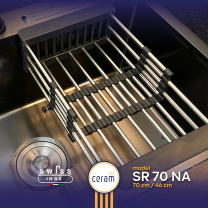 EVIER SWISS INOX SR 70 N+ nano