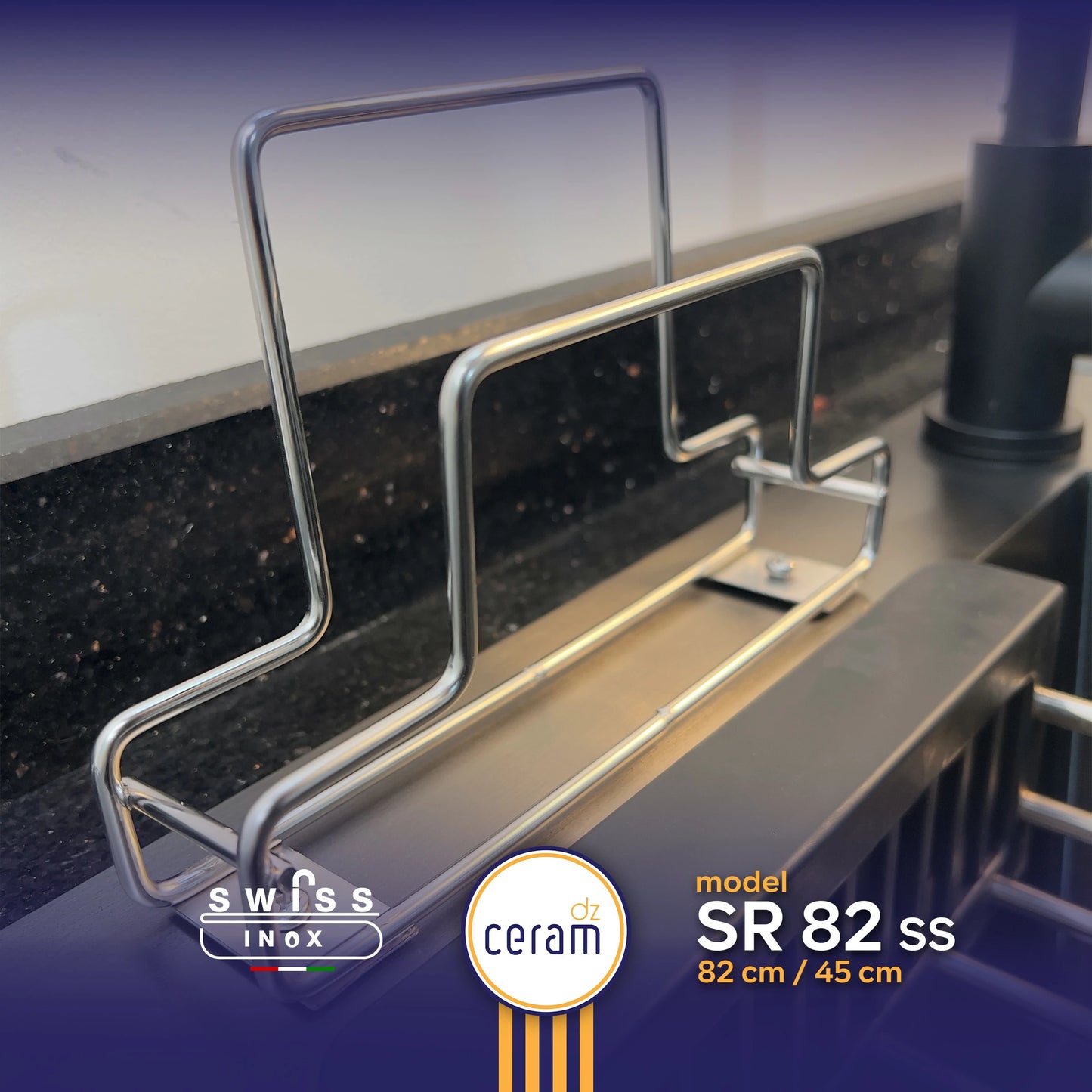 EVIER SWISS INOX 304SR N+