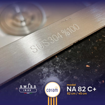 EVIER SWISS INOX 82-45C+ NANO TECHNO
