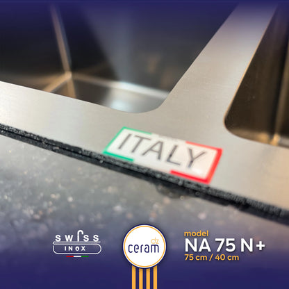 EVIER SWISS INOX 304 75 NANO N+