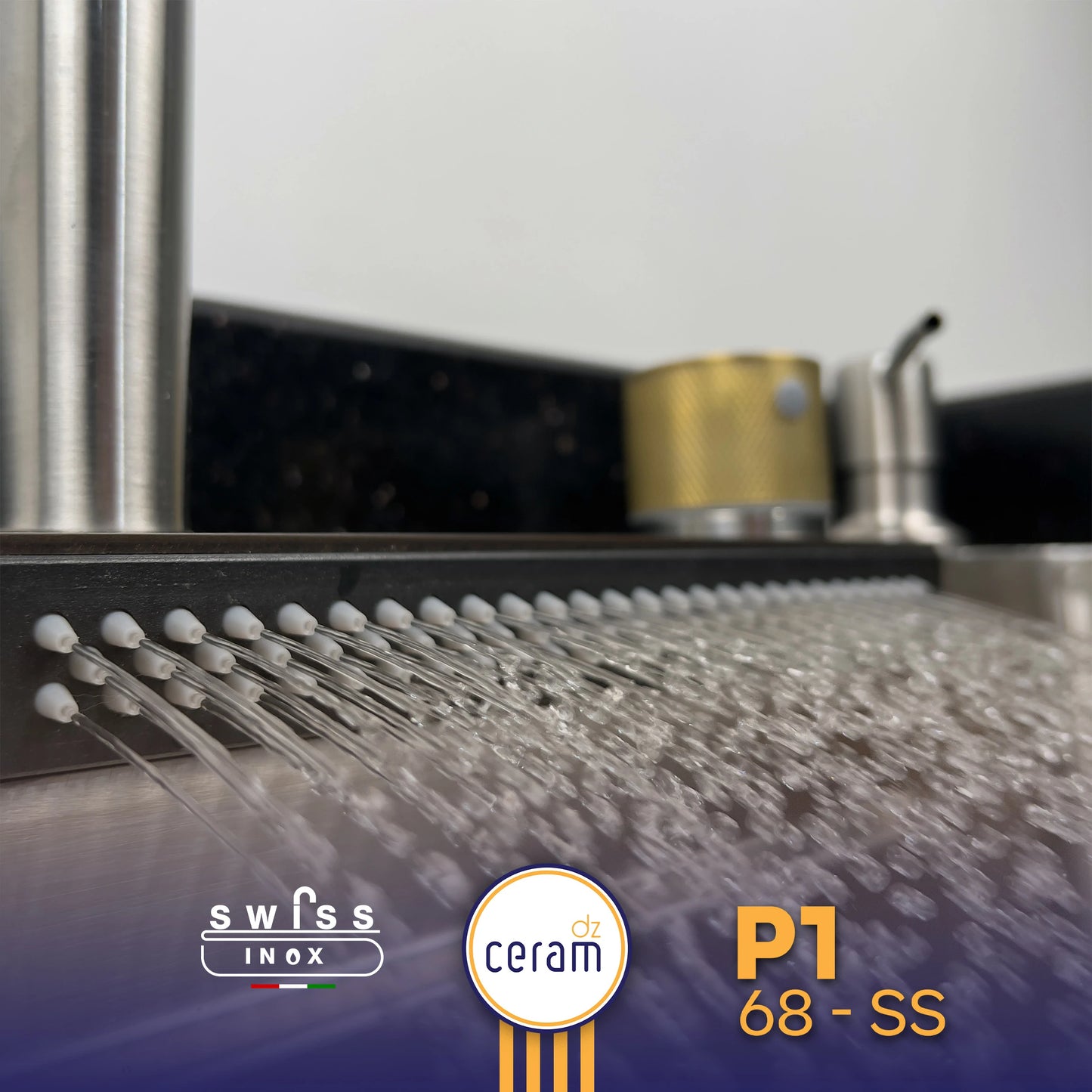 EVIER SWISS INOX P1 68 SS