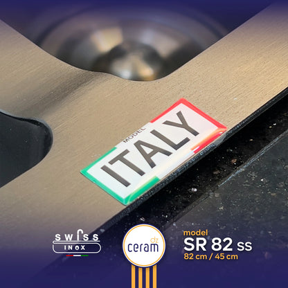 EVIER SWISS INOX 304SR N+