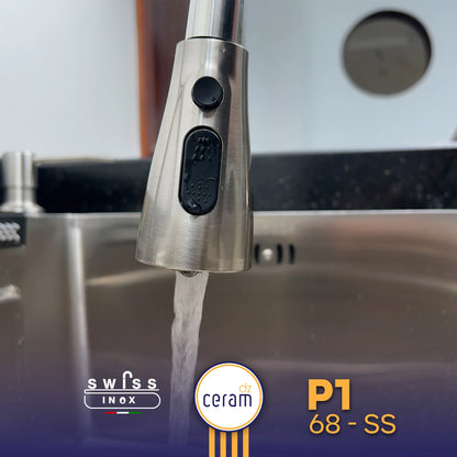 EVIER SWISS INOX P1 68 SS