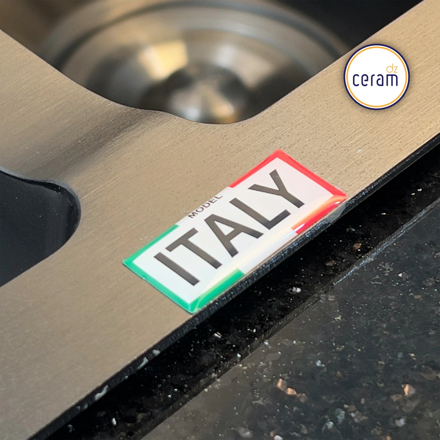 Mécanisme Cuivre --SWISS INOX -- 82x45ِ cm NANO NOIR