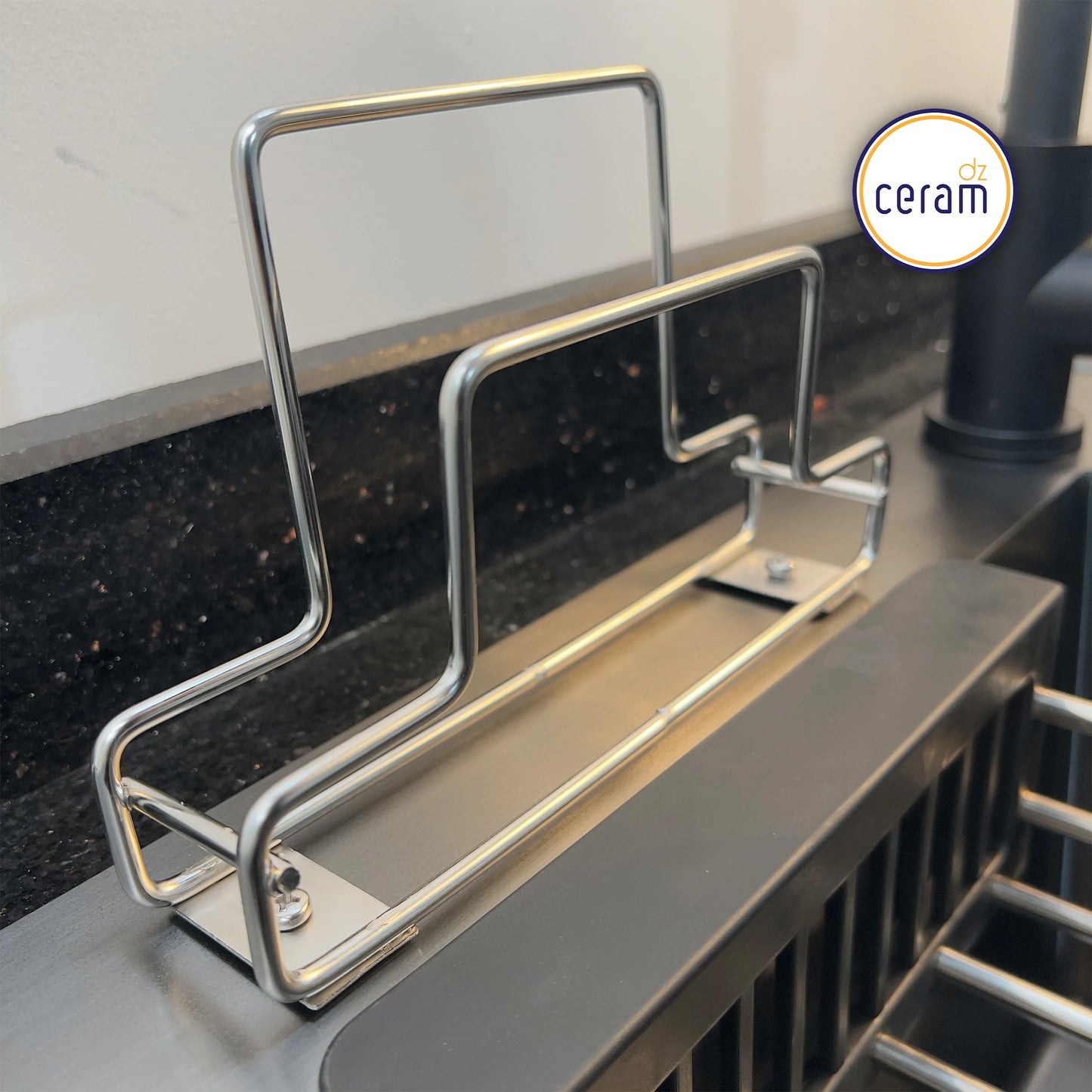 Mécanisme Cuivre --SWISS INOX -- 82x45cm avec serviette Noire