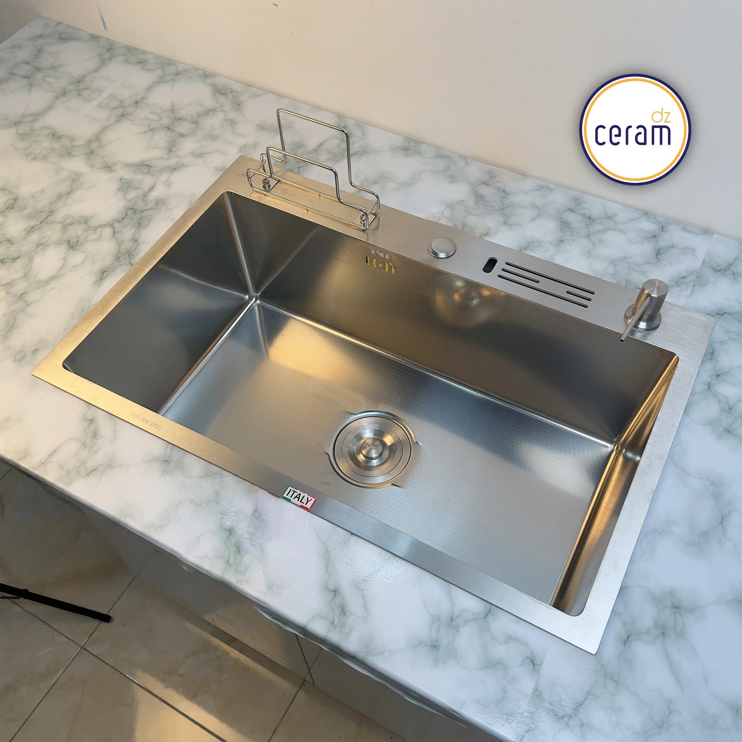 Mécanisme Cuivre --SWISS INOX -- 70x46 cm Chromer NANO
