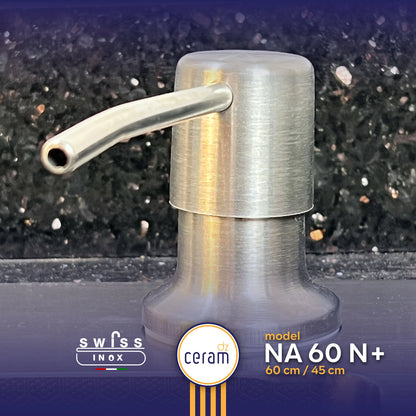 EVIER SWISS INOX NANO 60/45 N+