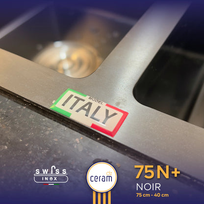 EVIER SWISS INOX 75N+