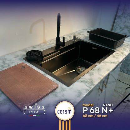 EVIER SWISS INOX P68 NANO