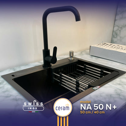 EVIER SWISS INOX 304 50 N+ NANO