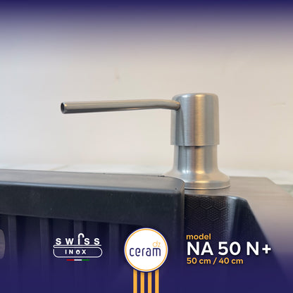 EVIER SWISS INOX SR 75 N+