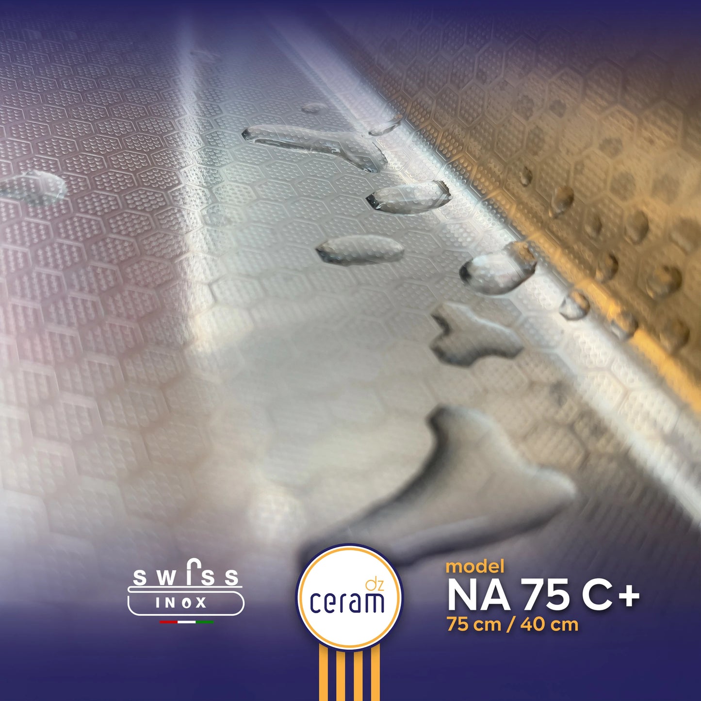 EVIER SWISS INOX na 75 C+ NANO