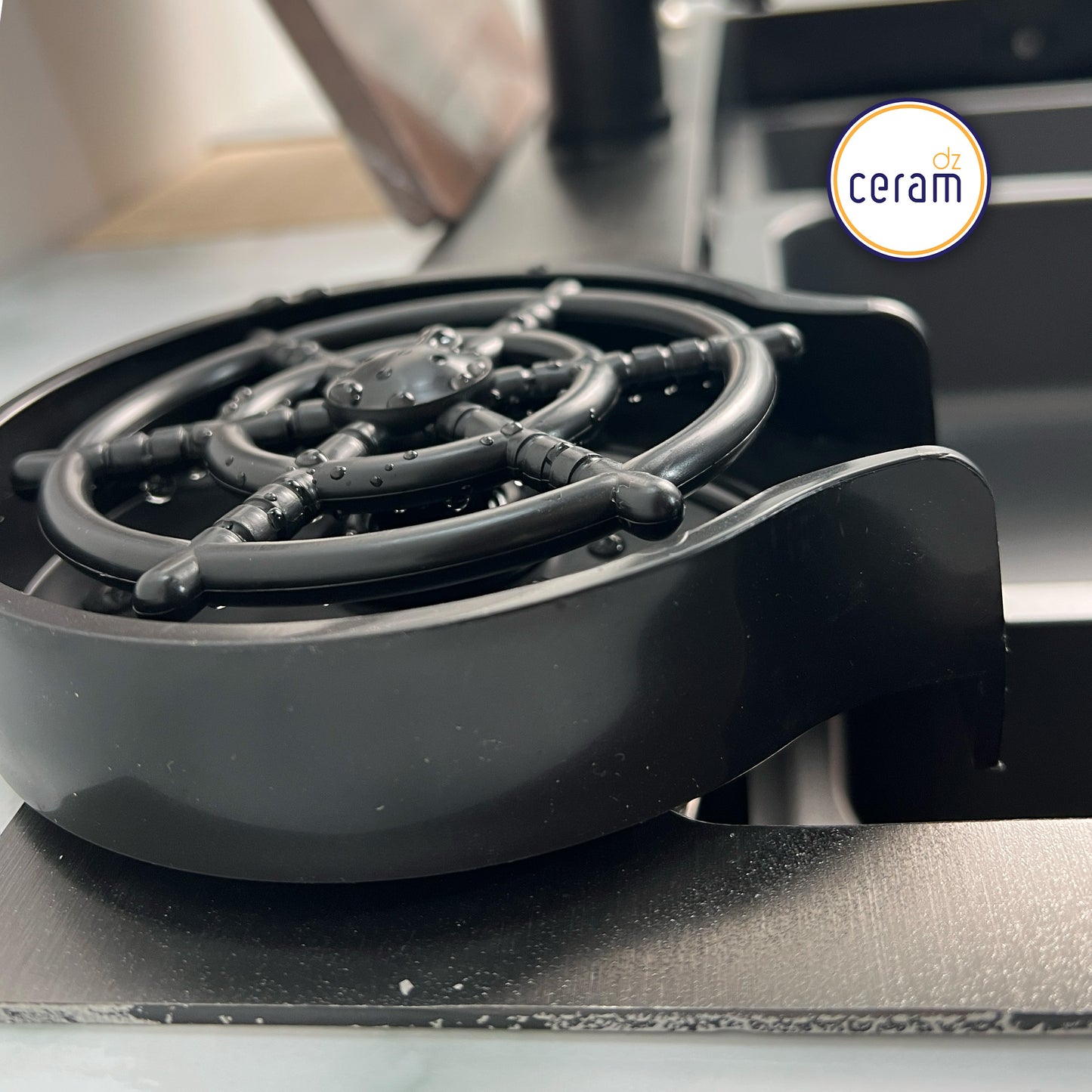 EVIER SWISS INOX 304 100% P75 NOIR