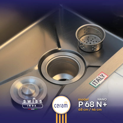 EVIER SWISS INOX P68 NANO