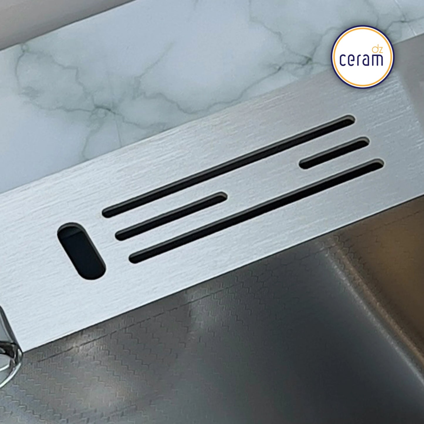 Mécanisme Cuivre --SWISS INOX -- 75x40 cm Chromé