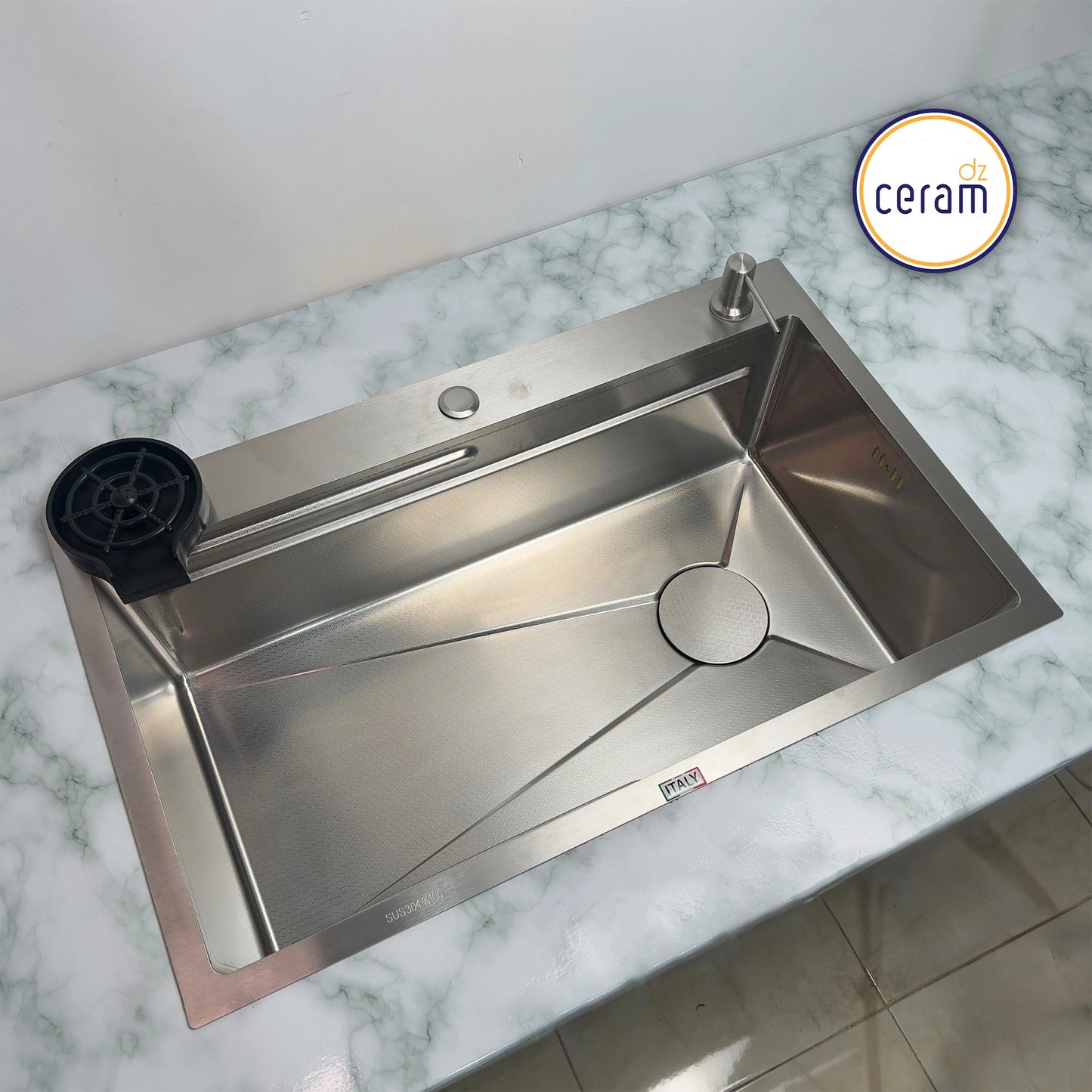 Mécanisme Cuivre --SWISS INOX -- Piano 75x46cm Chromer - NANO