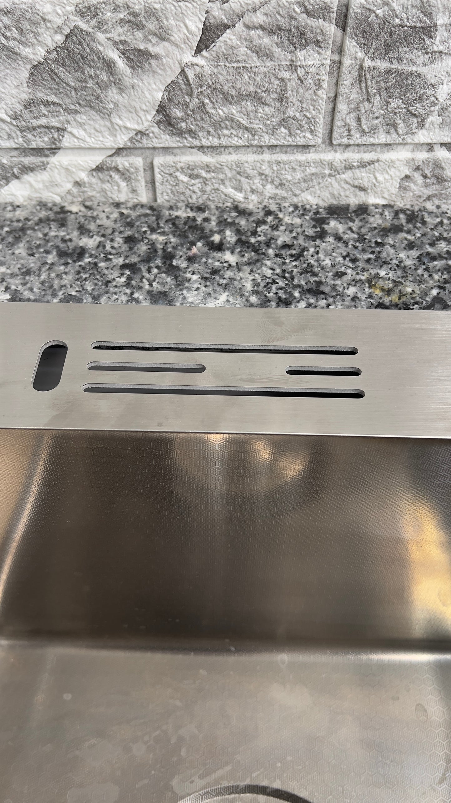 Mécanisme Cuivre --SWISS INOX -- 82x45 cm NANO Chromer avec Porte Serviette