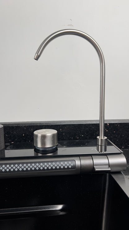 EVIER SWISS INOX -- PIANO 7 BOUTONS